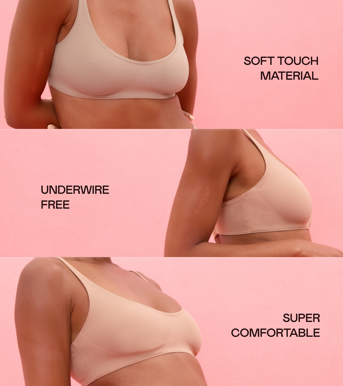 Aurora - Reggiseno Bonded - Beige
