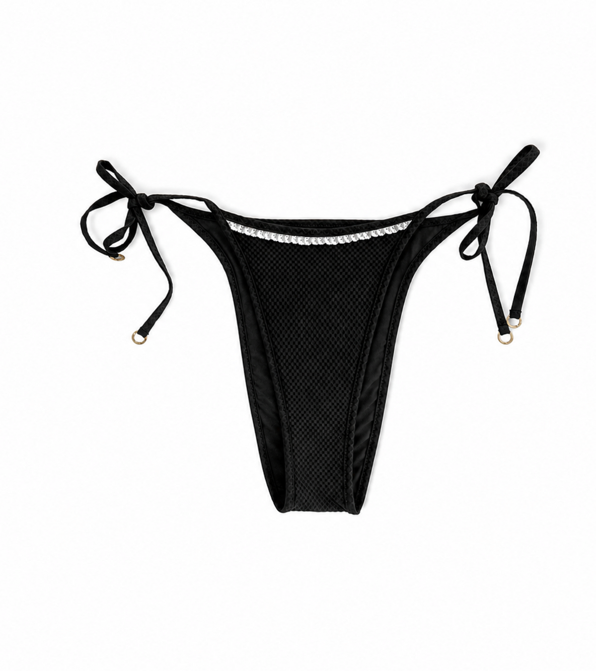 Costume da bagno - Waffle - Brief - Nero
