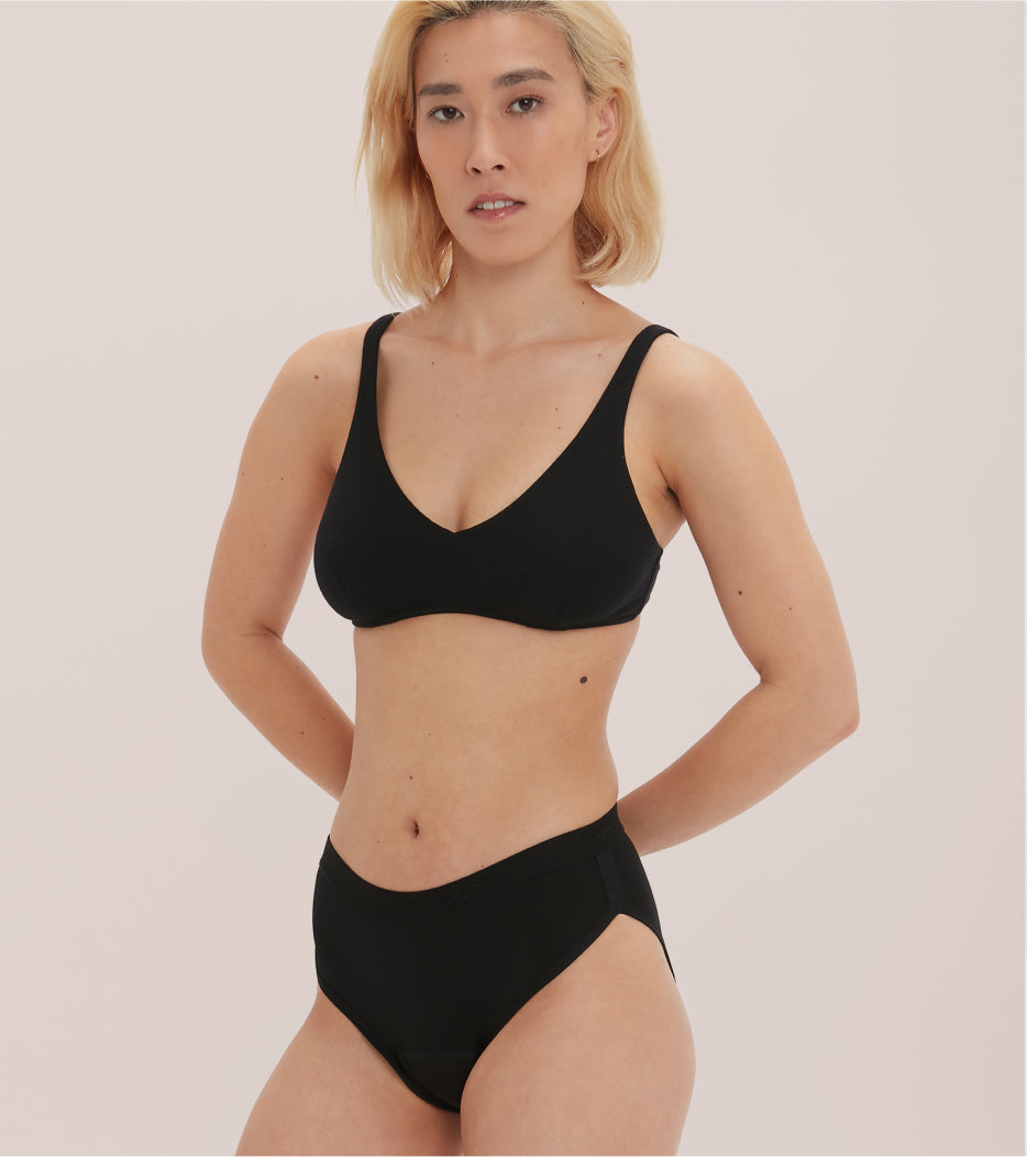 Active Classic - Nylon riciclato - Nero