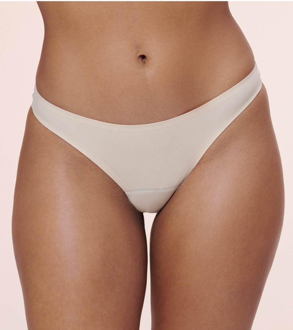 Invisible Brazilian - Nylon riciclato - Beige