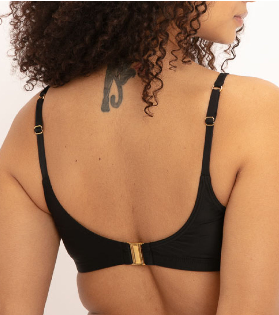 Costume da bagno - Top - Nero