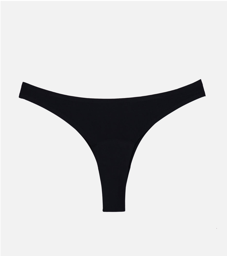 Invisible Brazilian - Nylon riciclato - Nero