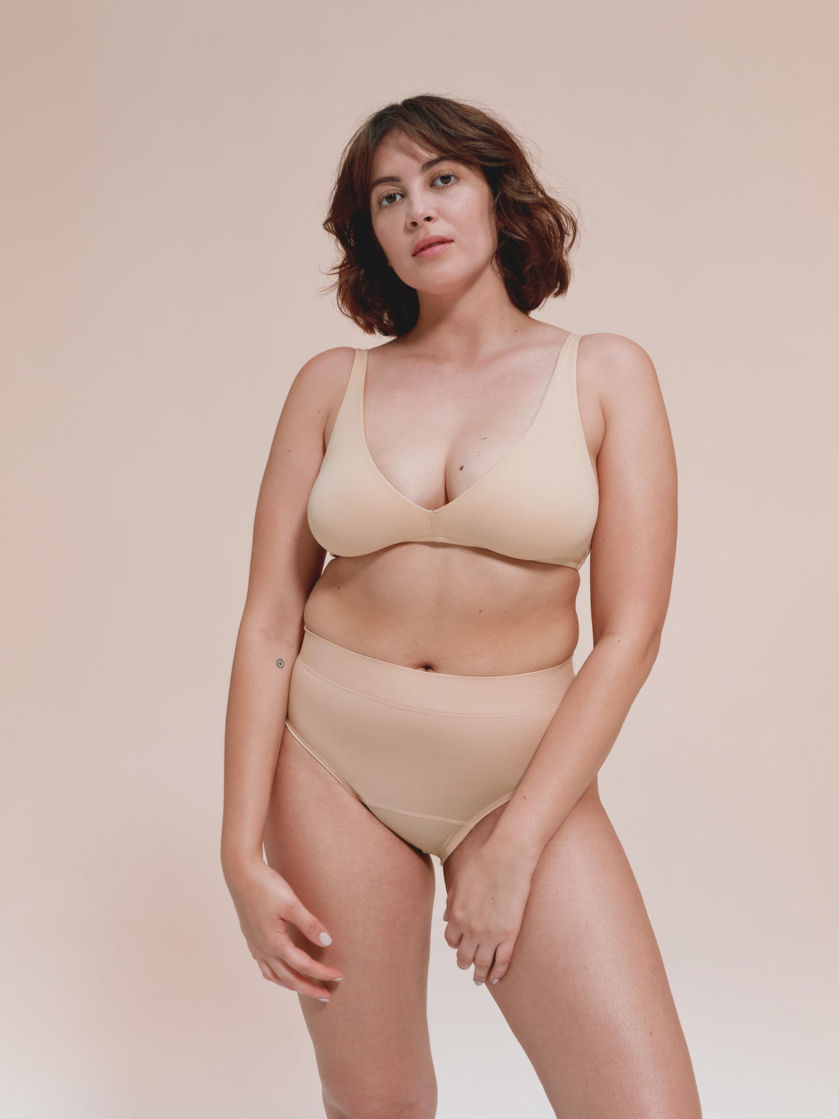 Hugger - Nylon riciclato - Beige