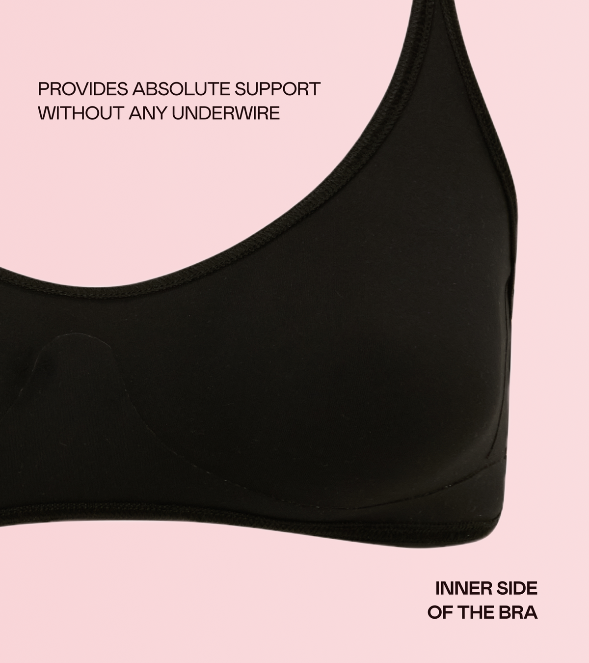 Aurora - Reggiseno Bonded - Nero