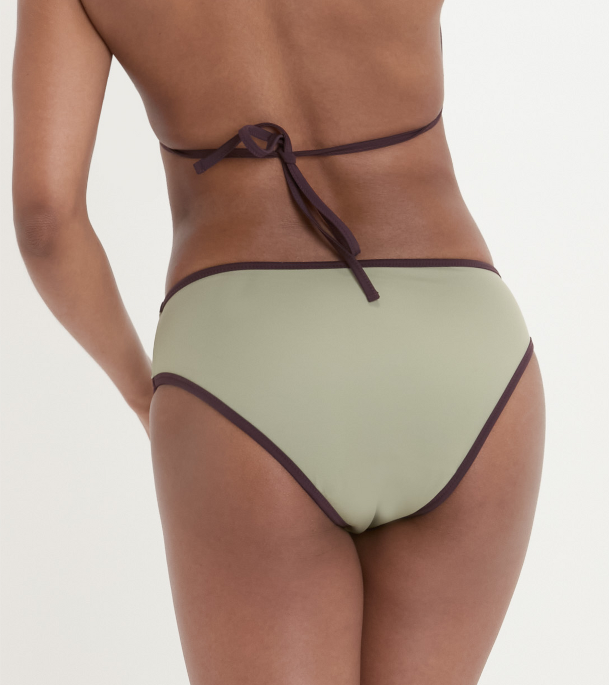 Costume da bagno - Brief - Slip - Verde oliva