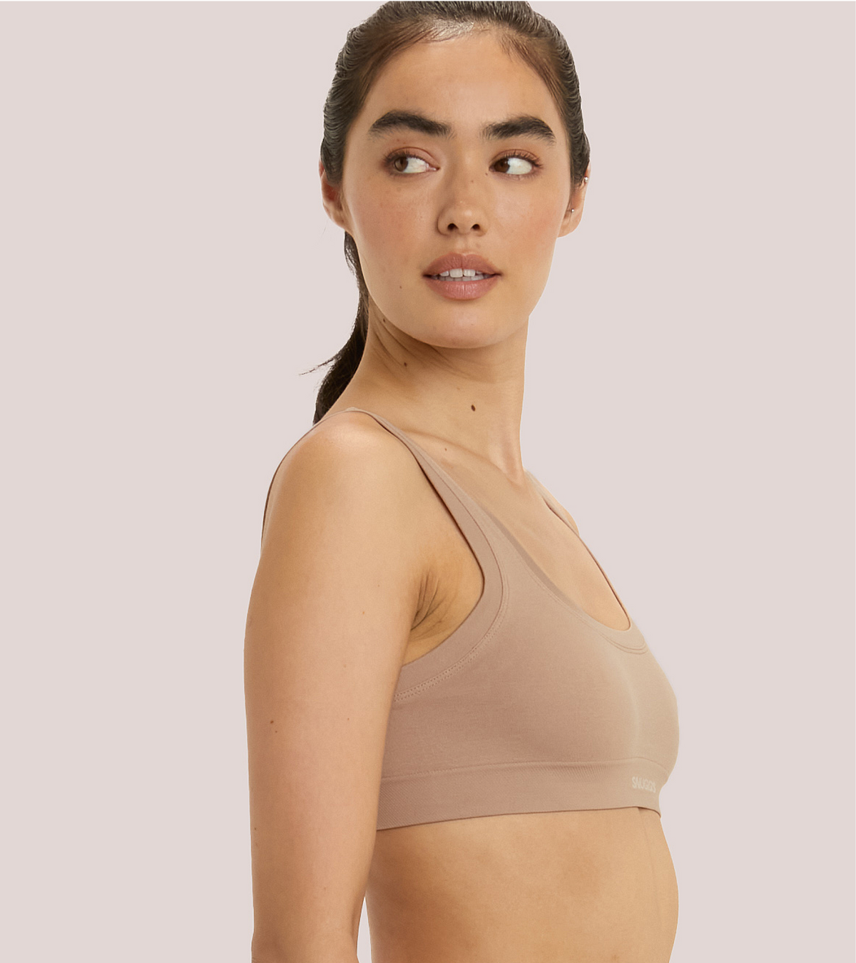 Senza cuciture - Reggiseno - Beige