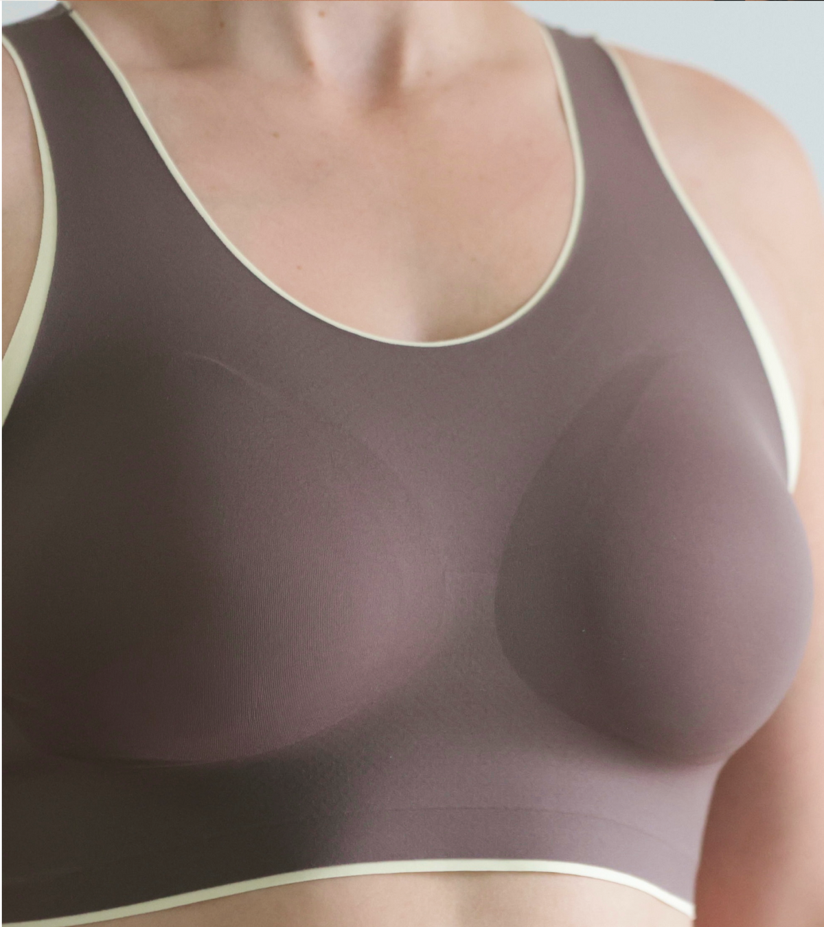 Reggiseno sportivo - Marrone