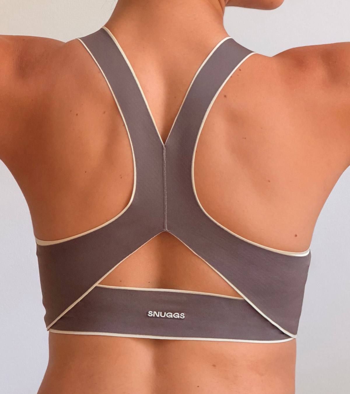 Reggiseno sportivo - Marrone