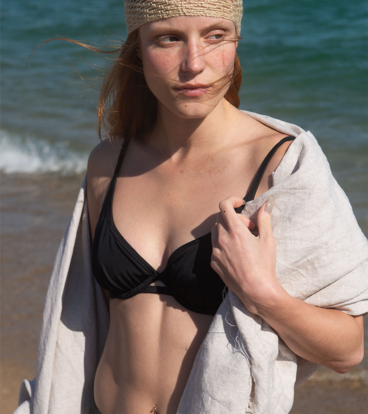 Costume da bagno - Con ferretto - Top - Nero
